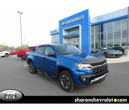 2021UsedChevroletUsedColoradoUsedCrew Cab 128 is a Blue 2021 Chevrolet Colorado Car for Sale in Liverpool NY