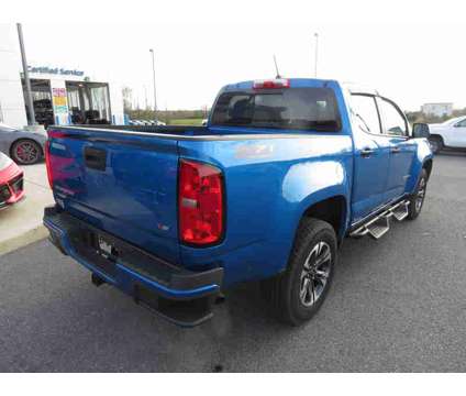2021UsedChevroletUsedColoradoUsedCrew Cab 128 is a Blue 2021 Chevrolet Colorado Car for Sale in Liverpool NY