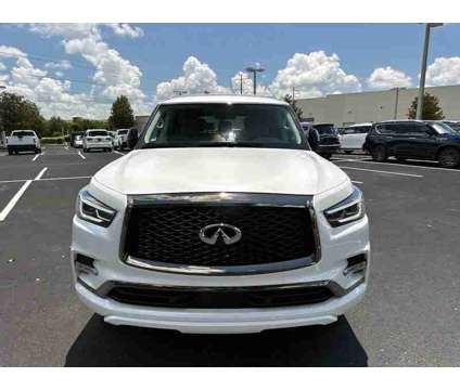 2024UsedINFINITIUsedQX80UsedAWD is a White 2024 Infiniti QX80 Car for Sale in Sanford FL