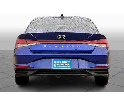 2023UsedHyundaiUsedElantraUsedIVT is a Blue 2023 Hyundai Elantra Car for Sale in Tulsa OK
