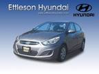 2015 Hyundai Accent Gray, 66K miles