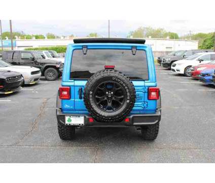 2021UsedJeepUsedWranglerUsed4x4 is a Blue 2021 Jeep Wrangler SUV in Greenwood IN