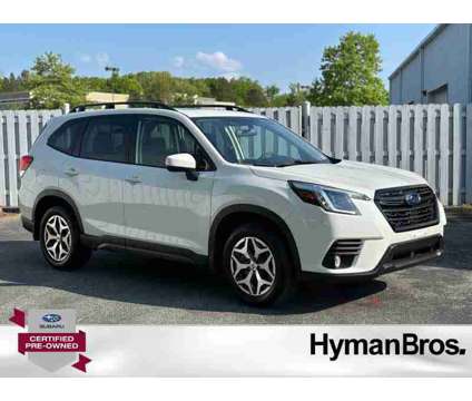 2023UsedSubaruUsedForesterUsedCVT is a White 2023 Subaru Forester Car for Sale in Midlothian VA