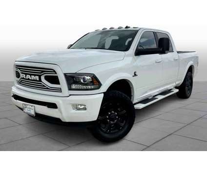 2018UsedRamUsed2500Used4x4 Crew Cab 6 4 Box is a White 2018 RAM 2500 Model Car for Sale in Kingwood TX