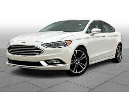 2017UsedFordUsedFusionUsedFWD is a Silver, White 2017 Ford Fusion Car for Sale in Houston TX
