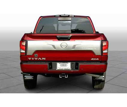 2023UsedNissanUsedTitanUsed4x4 Crew Cab is a Red 2023 Nissan Titan Car for Sale in Grapevine TX