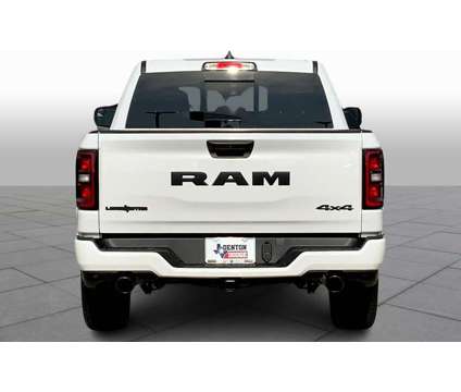 2025NewRamNew1500New4x4 Crew Cab 5 7 Box is a White 2025 RAM 1500 Model Car for Sale in Denton TX