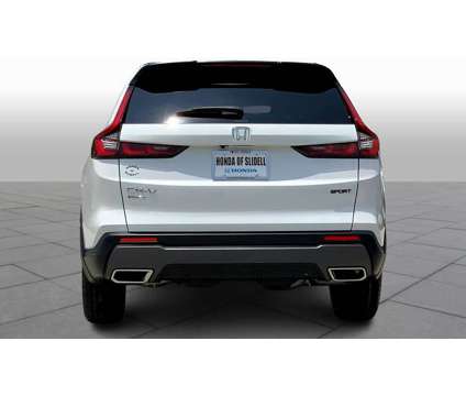 2024NewHondaNewCR-V HybridNewAWD is a Silver, White 2024 Honda CR-V Car for Sale in Slidell LA