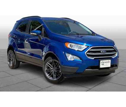 2021UsedFordUsedEcoSportUsedFWD is a Blue 2021 Ford EcoSport Car for Sale in Lubbock TX