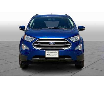 2021UsedFordUsedEcoSportUsedFWD is a Blue 2021 Ford EcoSport Car for Sale in Lubbock TX