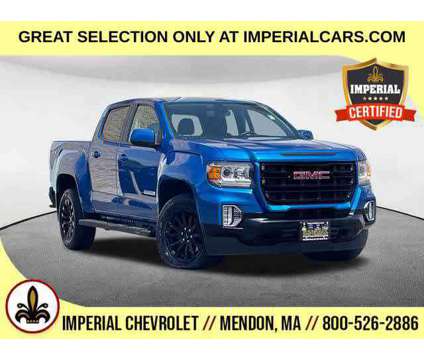 2022UsedGMCUsedCanyon is a Blue 2022 GMC Canyon Car for Sale in Mendon MA