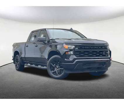 2023UsedChevroletUsedSilverado 1500 is a Black 2023 Chevrolet Silverado 1500 Custom Car for Sale in Mendon MA