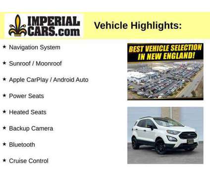 2022UsedFordUsedEcoSportUsed4WD is a White 2022 Ford EcoSport SES Car for Sale in Mendon MA