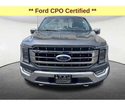2022UsedFordUsedF-150 is a Grey 2022 Ford F-150 Lariat Truck in Mendon MA