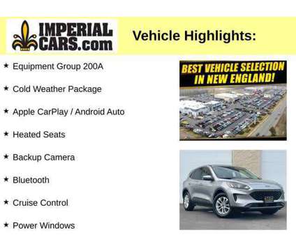 2021UsedFordUsedEscapeUsedAWD is a Silver 2021 Ford Escape SE Car for Sale in Mendon MA
