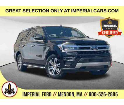 2022UsedFordUsedExpedition MaxUsed4x4 is a Black 2022 Ford Expedition Limited SUV in Mendon MA