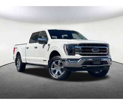 2021UsedFordUsedF-150 is a White 2021 Ford F-150 Lariat Truck in Mendon MA