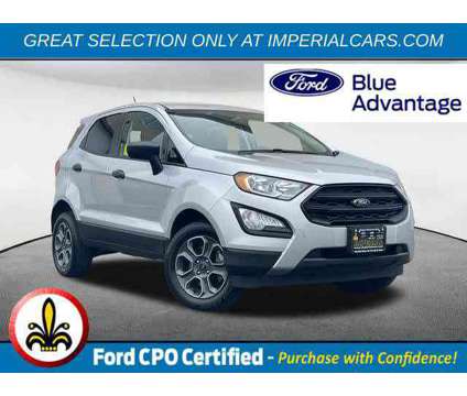 2022UsedFordUsedEcoSportUsed4WD is a Silver 2022 Ford EcoSport S SUV in Mendon MA