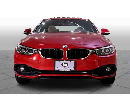 2018UsedBMWUsed4 SeriesUsedCoupe is a Red 2018 Car for Sale in Norwood MA