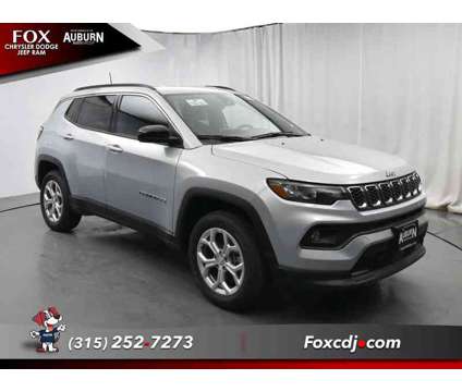2024NewJeepNewCompassNew4x4 is a Silver 2024 Jeep Compass Car for Sale in Auburn NY