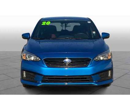 2020UsedSubaruUsedImprezaUsed5-door Manual is a Blue 2020 Subaru Impreza Car for Sale in Oklahoma City OK