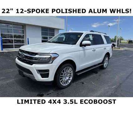 2024 Ford Expedition Limited is a White 2024 Ford Expedition Limited Car for Sale in Plymouth WI