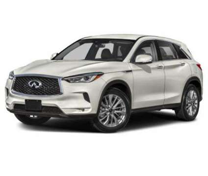 2024 Infiniti Qx50 Luxe is a White 2024 Infiniti QX50 Luxe Car for Sale in Elkhorn NE