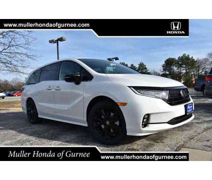 2024 Honda Odyssey Sport is a Silver, White 2024 Honda Odyssey Car for Sale in Gurnee IL