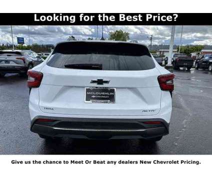 2025 Chevrolet Trax ACTIV is a White 2025 Chevrolet Trax Car for Sale in Portland OR