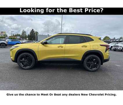 2025 Chevrolet Trax ACTIV is a Yellow 2025 Chevrolet Trax Car for Sale in Portland OR