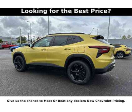 2025 Chevrolet Trax ACTIV is a Yellow 2025 Chevrolet Trax Car for Sale in Portland OR