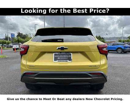 2025 Chevrolet Trax ACTIV is a Yellow 2025 Chevrolet Trax Car for Sale in Portland OR