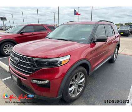 2020 Ford Explorer Xlt is a Red 2020 Ford Explorer XLT Car for Sale in Georgetown TX