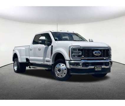 2023 Ford Super Duty F-450 DRW LARIAT is a White 2023 Ford Car for Sale in Mendon MA