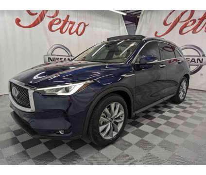 2021 Infiniti Qx50 Luxe is a Blue 2021 Infiniti QX50 Luxe Car for Sale in Hattiesburg MS