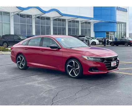 2022 Honda Accord Sport is a Red 2022 Honda Accord Sport Car for Sale in Elgin IL