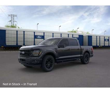 2024 Ford F-150 XLT is a Black 2024 Ford F-150 XLT Car for Sale in Hyannis MA