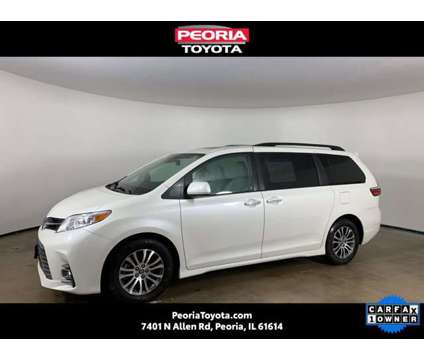 2019 Toyota Sienna XLE is a White 2019 Toyota Sienna XLE Car for Sale in Peoria IL