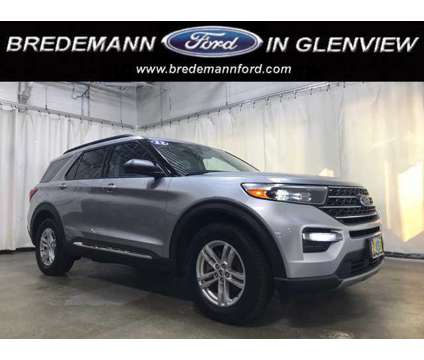 2022 Ford Explorer XLT is a Silver 2022 Ford Explorer XLT Car for Sale in Glenview IL