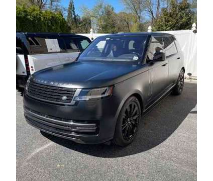 2023 Land Rover Range Rover SE is a Black 2023 Land Rover Range Rover Car for Sale in Schererville IN