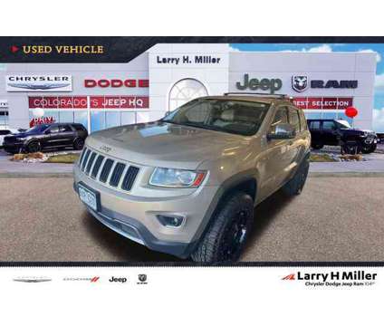 2014 Jeep Grand Cherokee Limited is a Tan 2014 Jeep grand cherokee Limited Car for Sale in Denver CO