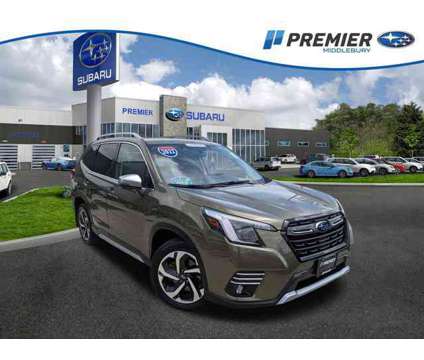 2022 Subaru Forester Touring is a Green 2022 Subaru Forester 2.5i Car for Sale in Middlebury CT
