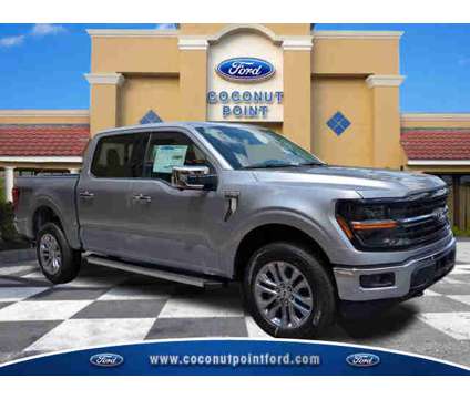 2024 Ford F-150 XLT is a Silver 2024 Ford F-150 XLT Car for Sale in Estero FL