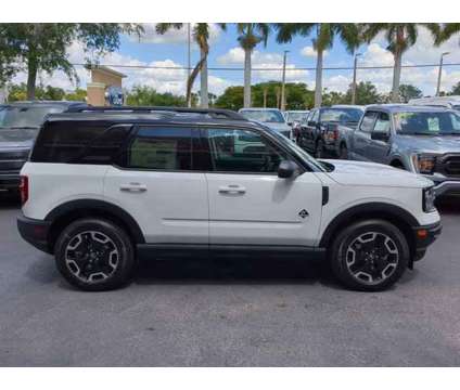 2024 Ford Bronco Sport Outer Banks is a White 2024 Ford Bronco Car for Sale in Estero FL