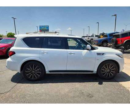 2019 Infiniti Qx80 Limited is a White 2019 Infiniti QX80 Limited Car for Sale in Lubbock TX