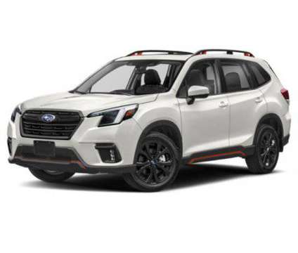 2024 Subaru Forester Sport is a White 2024 Subaru Forester 2.5i Car for Sale in Saint Cloud MN