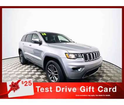 2018 Jeep Grand Cherokee Limited is a Silver 2018 Jeep grand cherokee Limited Car for Sale in Tampa FL