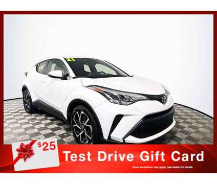 2021 Toyota C-HR XLE is a White 2021 Toyota C-HR XLE Car for Sale in Tampa FL