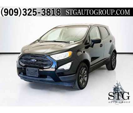 2019 Ford EcoSport S is a Black 2019 Ford EcoSport S SUV in Montclair CA