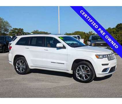 2019 Jeep Grand Cherokee PLATINUM is a White 2019 Jeep grand cherokee Car for Sale in Sarasota FL